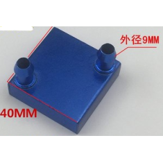 Bloco de Refrigera&ccedil;&atilde;o L&iacute;quida Azul para CPU e Placa de V&iacute;deo