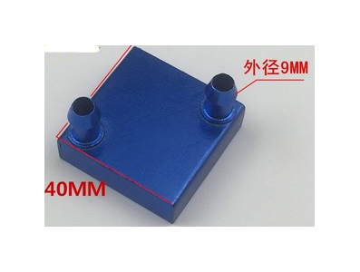 Bloco de Refrigera&ccedil;&atilde;o L&iacute;quida Azul para CPU e Placa de V&iacute;deo - Imagem 1