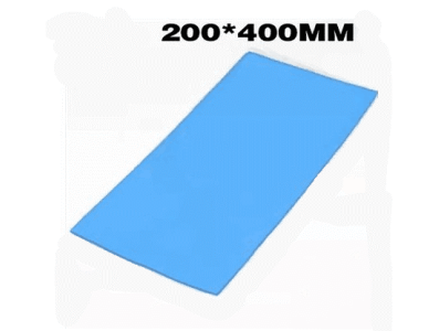 Gel t&eacute;rmico de s&iacute;lica azul 3,6W, pe&ccedil;a &uacute;nica de alta condutividade, dissipador t&eacute;rmico - Imagem 1