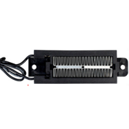Aquecedor de ar cer&acirc;mico PTC 24V 200W com termostato autom&aacute;tico tipo condutivo 93 x 31 x 25 mm