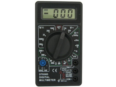 Mult&iacute;metro Digital DT830D, instrumento de medi&ccedil;&atilde;o - Imagem 7