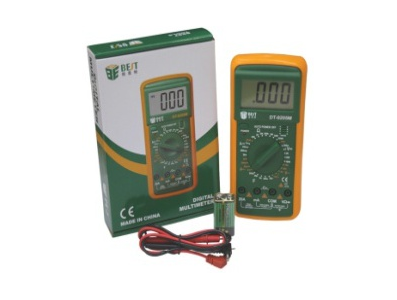 Mult&iacute;metro digital DT9205M, volt&iacute;metro, ohm&iacute;metro, amper&iacute;metro e testador de capacit&acirc;ncia - Imagem 1