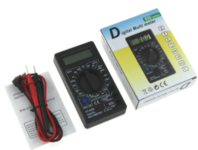 Mult&iacute;metro Digital DT830B Preto, Instrumento de Medi&ccedil;&atilde;o - Imagem 1