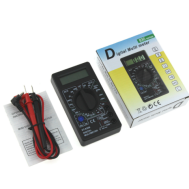 Mult&iacute;metro digital DT830B preto (instrumento de medi&ccedil;&atilde;o)