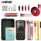 Mult&iacute;metro digital ANENG Q1-Pro 9999 vermelho, True RMS, testador anal&oacute;gico profissional com NCV e fun&ccedil;&otilde;es para transistores e c - Thumb - 1