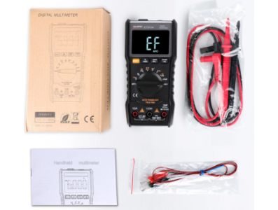 Mult&iacute;metro digital WinAPEX ET8104 9999 contagens medi&ccedil;&atilde;o autom&aacute;tica de tens&atilde;o AC/DC, corrente, capacit&acirc;ncia e resist&ecirc;ncia - Imagem 1