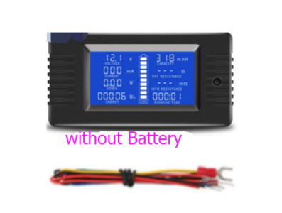 PZEM-015 Medidor Digital de Bateria, Amper&iacute;metro, Volt&iacute;metro, Medidor de Energia, Capacidade, Imped&acirc;ncia e Testador de Carga Res - Imagem 1