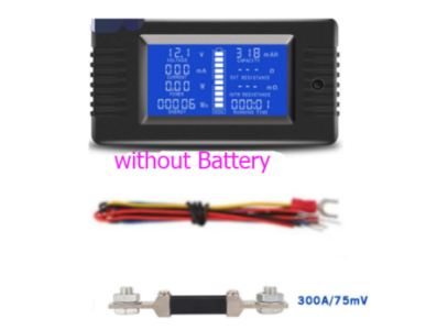 PZEM-015 Testador Digital de Bateria, Amper&iacute;metro e Volt&iacute;metro, Medidor de Energia, Avalia&ccedil;&atilde;o de Capacidade e Imped&acirc;ncia, Indica - Imagem 1