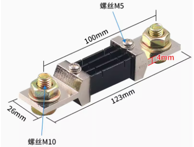 Shunt externo FL-2 75 mV 400 A - Imagem 1