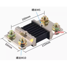 Shunt externo FL-2 75 mV 800 A (Instrumento de Medi&ccedil;&atilde;o)