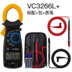 Mult&iacute;metro alicate digital multifuncional VC3266L+ amarelo alta precis&atilde;o com Sharp Line 10A e buzzer