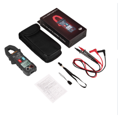 Mult&iacute;metro Digital com Alicate ANENG ST203 Preto