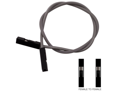 Cabo Dupont 1 pino f&ecirc;mea a f&ecirc;mea, 24 AWG, 20 cm, cor aleat&oacute;ria - Imagem 2