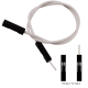 Fio Dupont 1 pino 24 AWG macho para f&ecirc;mea 20 cm cores sortidas - Thumb - 2