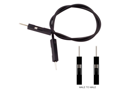 Cabo jumper Dupont 1 pino 24 AWG macho a macho 20 cm cor aleat&oacute;ria - Imagem 2