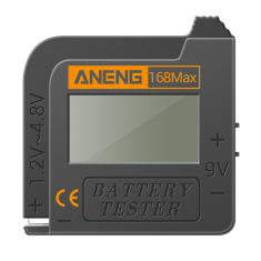 ANENG 168Max Testador Digital de Baterias de L&iacute;tio (sem bateria)