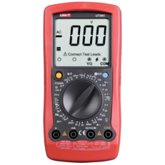 Mult&iacute;metro digital UNI-T UT58C, instrumento de medi&ccedil;&atilde;o