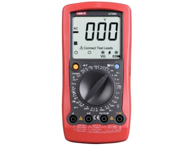 Mult&iacute;metro digital UNI-T UT58C, instrumento de medi&ccedil;&atilde;o - Imagem 1