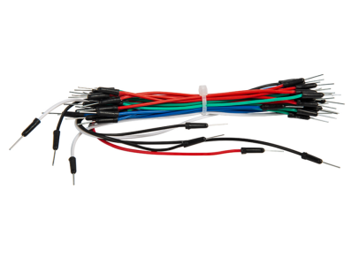 30 Cabos Jumper Flex&iacute;veis para Breadboard - Imagem 6