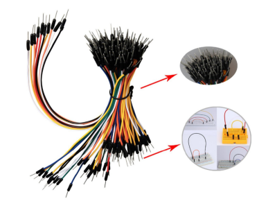 75 p&ccedil;s cabos jumper flex&iacute;veis para breadboard e placas Arduino - Imagem 3