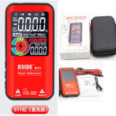 Mult&iacute;metro Digital Inteligente BSIDE S11 9999 contagens 3,5" LCD com indicador anal&oacute;gico e sele&ccedil;&atilde;o autom&aacute;tica de faixa