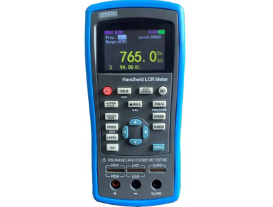 Medidor LCR port&aacute;til ET430 100 kHz, ponte digital para capacit&acirc;ncia, indut&acirc;ncia e resist&ecirc;ncia, plug EUA - Imagem 1