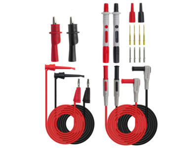 P1308B Kit de 18 cabos de teste com plugue banana 4 mm para ganchos de teste - Imagem 1