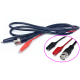 Cabo de prova 1,5 m BNC macho com dois clips jacar&eacute; - Thumb - 1