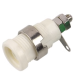 Soquete banana 4 mm Tipo B, branco, 1 kV, m&aacute;x. 32 A, 12 mm - Thumb - 1