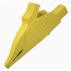 Clip jacar&eacute; com pino banana 4 mm, amarelo, CE, CAT III 1000 V, m&aacute;x. 32 A, seguran&ccedil;a e alta confiabilidade - Thumb - 1