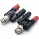 Conector coaxial Q9 BNC para duas bananas 4 mm macho e f&ecirc;mea - Thumb - 1