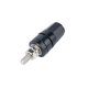 Terminal banana 4 mm preto M4&times;36 em cobre puro 20A - Thumb - 1