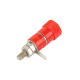 Conector banana JS-910B 4 mm 8 mm vermelho - Thumb - 1