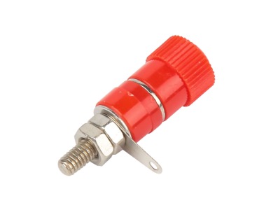 Conector banana JS-910B 4 mm 8 mm vermelho - Imagem 1