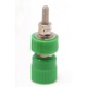 Soquete banana verde S4828 lat&atilde;o M4 24A 30-60V - Thumb - 1