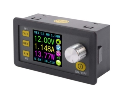 M&oacute;dulo Fonte Program&aacute;vel RD DPS3003 Step-down (Buck) com Medidor LCD Colorido de Tens&atilde;o e Controle de Corrente - Imagem 1