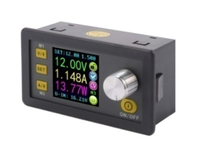 M&oacute;dulo conversor step-down RD DPS3005 30V 5A, fun&ccedil;&atilde;o de comunica&ccedil;&atilde;o, regula&ccedil;&atilde;o CV/CC e volt&iacute;metro LCD - Imagem 1