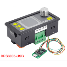 M&oacute;dulo de Fonte Step Down RD DPS3005 CV/CC com fun&ccedil;&atilde;o de comunica&ccedil;&atilde;o e volt&iacute;metro LCD 30V 5A