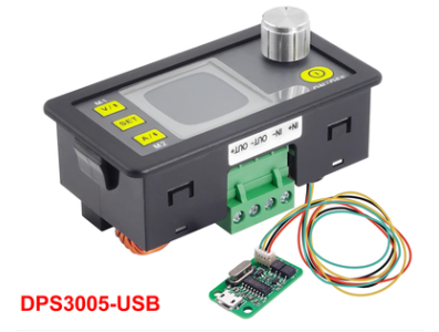 M&oacute;dulo de Fonte Step Down RD DPS3005 CV/CC com fun&ccedil;&atilde;o de comunica&ccedil;&atilde;o e volt&iacute;metro LCD 30V 5A - Imagem 1