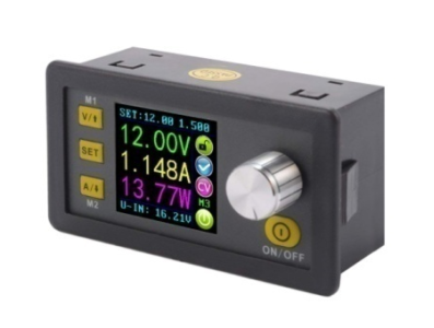 M&oacute;dulo conversor DC-DC Buck RD DPS5005 com comunica&ccedil;&atilde;o, controle de tens&atilde;o e corrente e volt&iacute;metro 50V 5A - Imagem 1