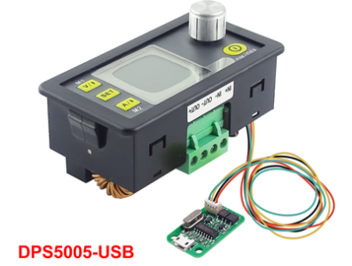 M&oacute;dulo fonte DC-DC step-down RD DPS5005 com comunica&ccedil;&atilde;o, controle de tens&atilde;o e corrente e volt&iacute;metro 50V 5A - Imagem 1