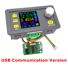 RD DPS8005 M&oacute;dulo Fonte CC conversor buck program&aacute;vel de tens&atilde;o e corrente constantes 80V 5A com volt&iacute;metro e amper&iacute;metro