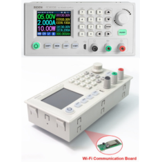 RD RD6006-W USB WiFi M&oacute;dulo Fonte DC-DC Buck Step-Down Ajust&aacute;vel com Mult&iacute;metro 60V 6A