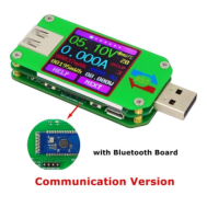 RD UM24C Medidor USB 2.0 com display LCD, volt&iacute;metro e amper&iacute;metro, medidor de tens&atilde;o e corrente de carga de bateria, mult&iacute;metro