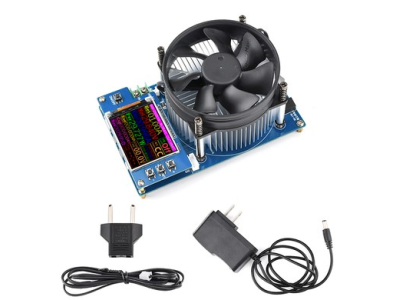 Testador DC USB preto 2,4 polegadas 150W, carga eletr&ocirc;nica e medidor de energia (testador de bateria, carga/descarga, detector d - Imagem 1