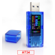 RD AT34 USB 3.0 testador com LCD colorido, volt&iacute;metro, amper&iacute;metro e mult&iacute;metro de tens&atilde;o e corrente - Thumb - 1