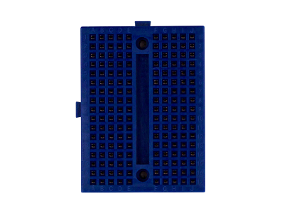 Mini protoboard SYB-170 170 pontos azul com Connect - Imagem 1