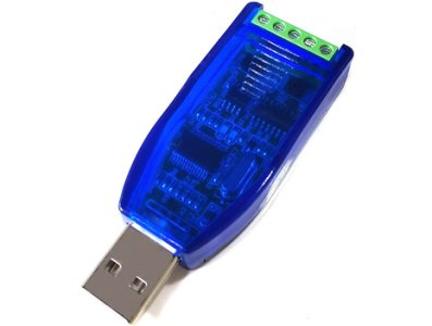 M&oacute;dulo de comunica&ccedil;&atilde;o isolado grau industrial USB para RS232/RS485 5V, conversor de porta serial com prote&ccedil;&atilde;o TVS CH340 - Imagem 1