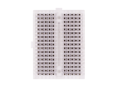 Breadboard mini 170 pontos SYB-170, transparente com conector - Imagem 1