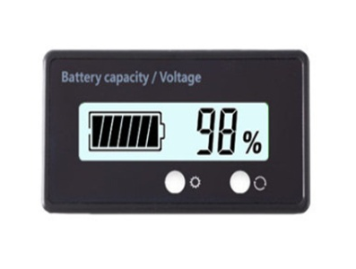 Medidor de pot&ecirc;ncia com display branco 12V&ndash;84V para baterias chumbo-&aacute;cido e l&iacute;tio, 3&ndash;24 strings, ajuste autom&aacute;tico - Imagem 1
